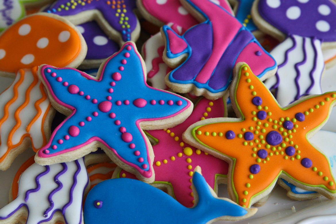 Under The Sea Sugar Cookies – Rebecca Cakes &amp; Bakes