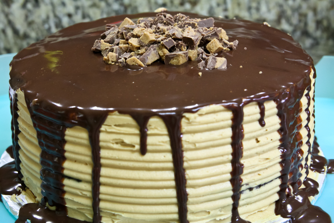Reese Peanut Butter Cup Cake
