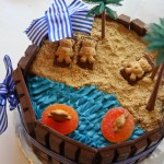 Summertime Beach Cake