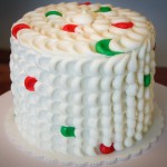 Christmas Petal Cake