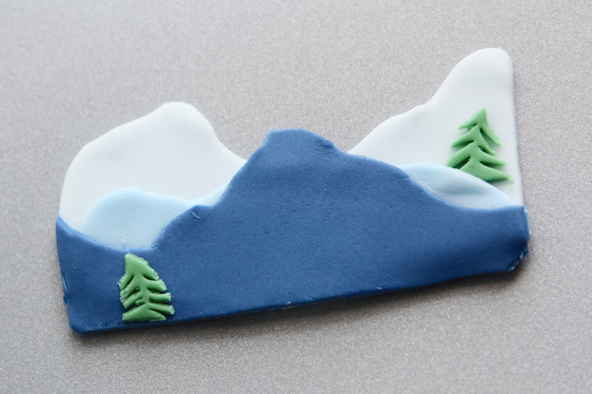 Scenic Landscape Cupcake Toppers
