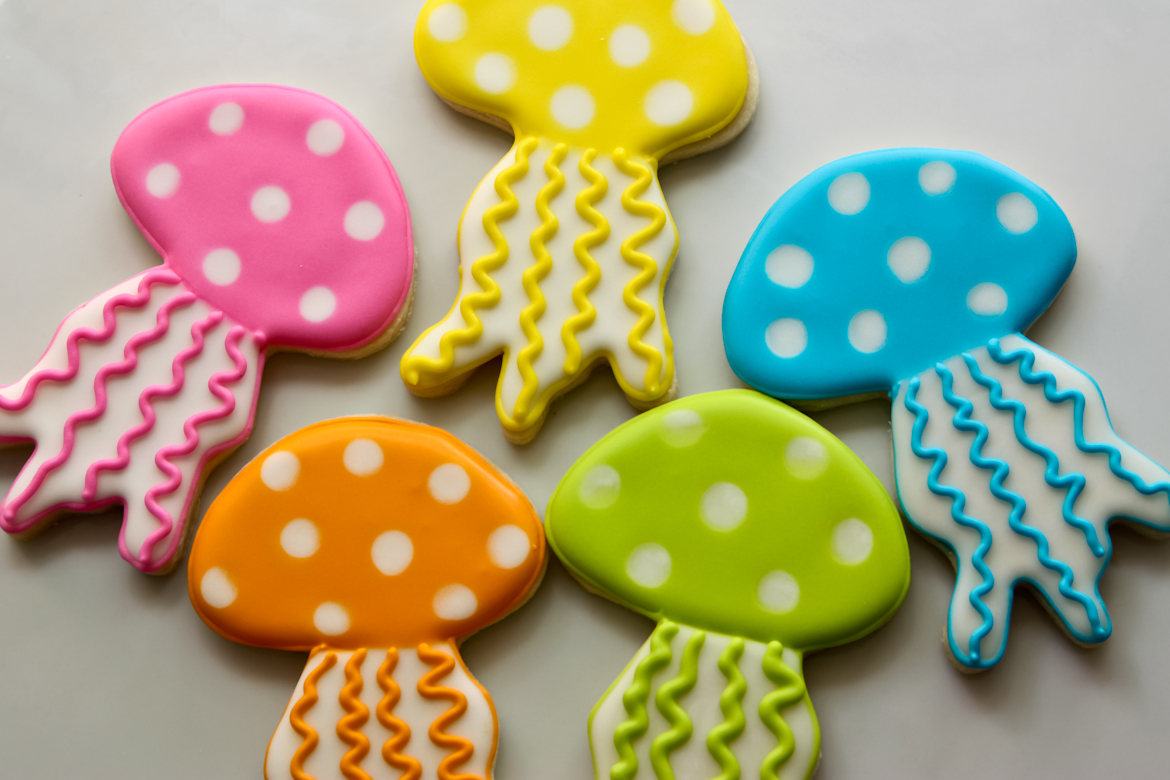 Jelly Fish Cookies