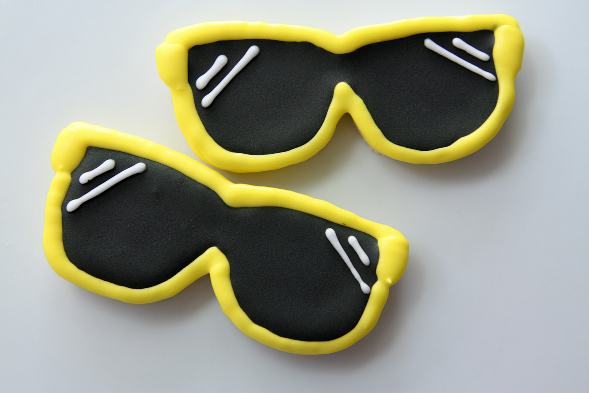 Sunglasses Sugar Cookies