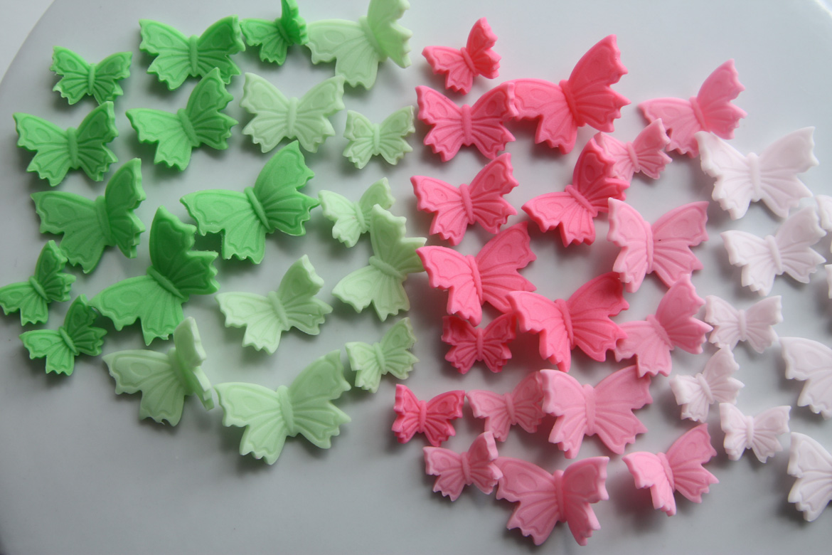 Butterfly Cake & Cupcake Toppers