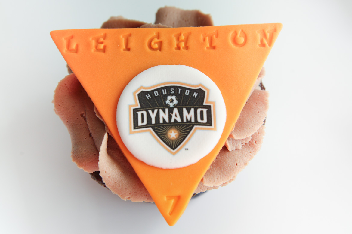 Houston Dynamo Cupcakes