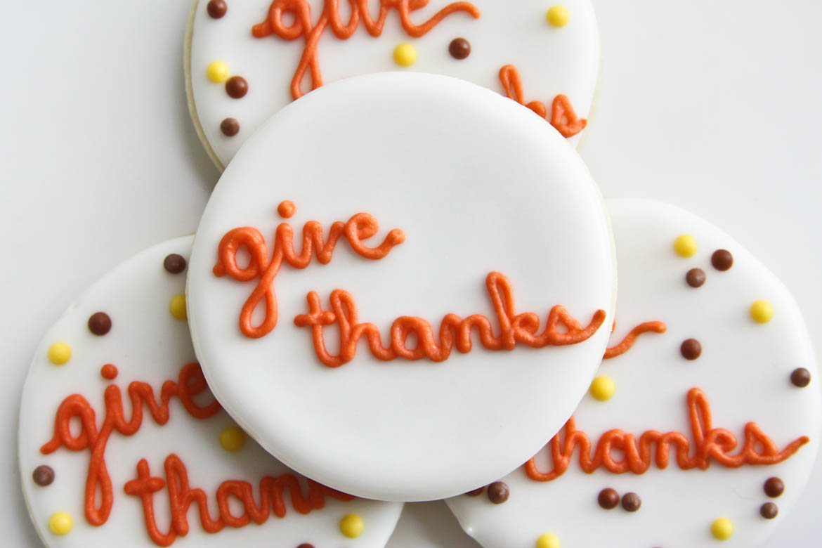 Give Thanks Cookies