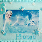 Frozen Theme Birthday Cake