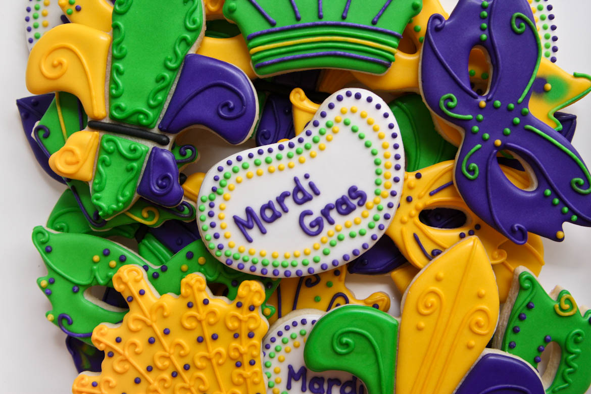 Mardi Gras Cookie Collection