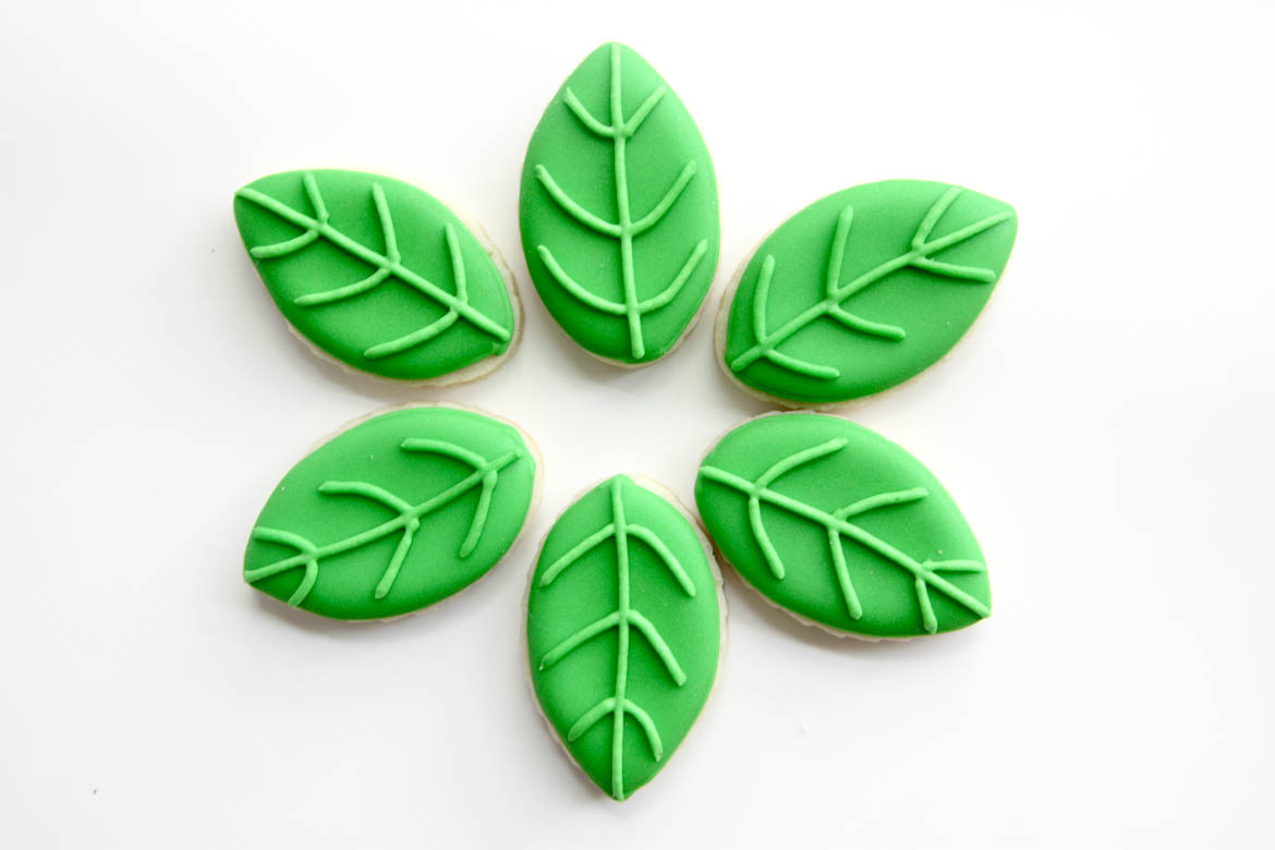Mini Leaf Cookies