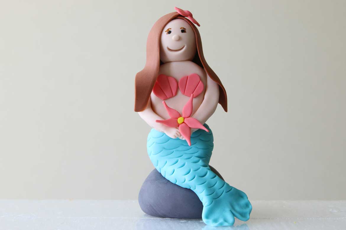 Mermaid Cake Topper