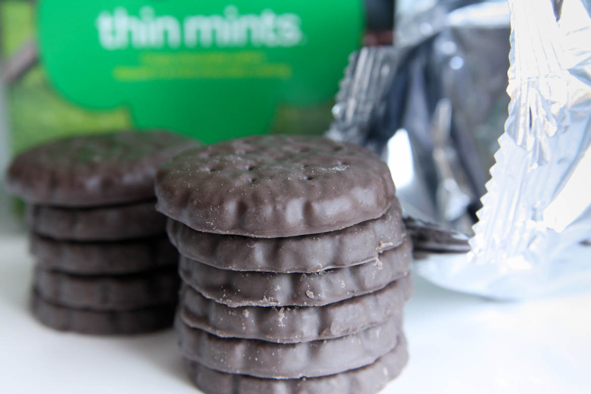 Baking with Thin Mints